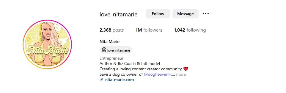 Nita Marie onlyfans star from milf category Colorado, USA